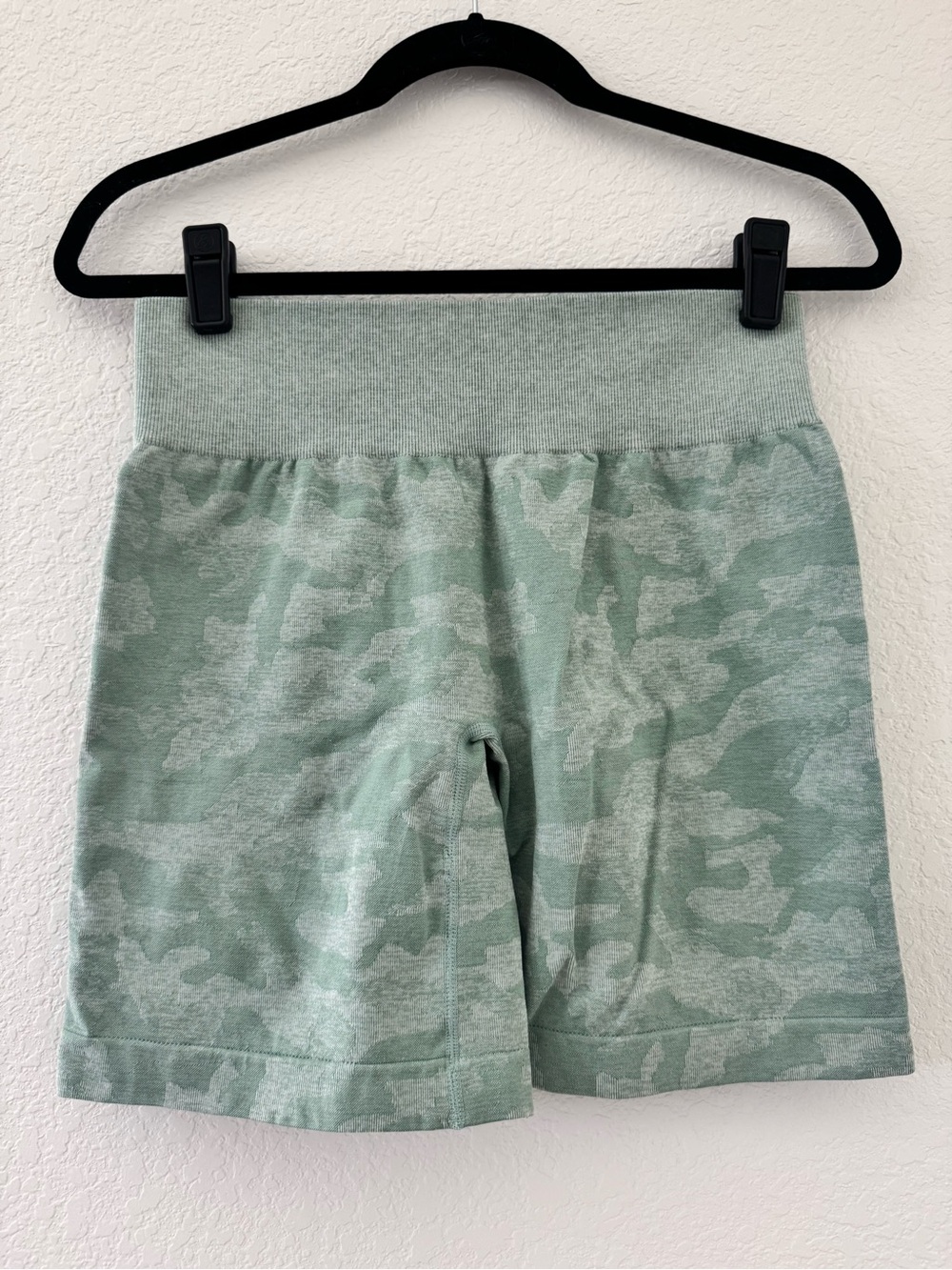 NVGTN Sage Green Camo Seamless Shorts